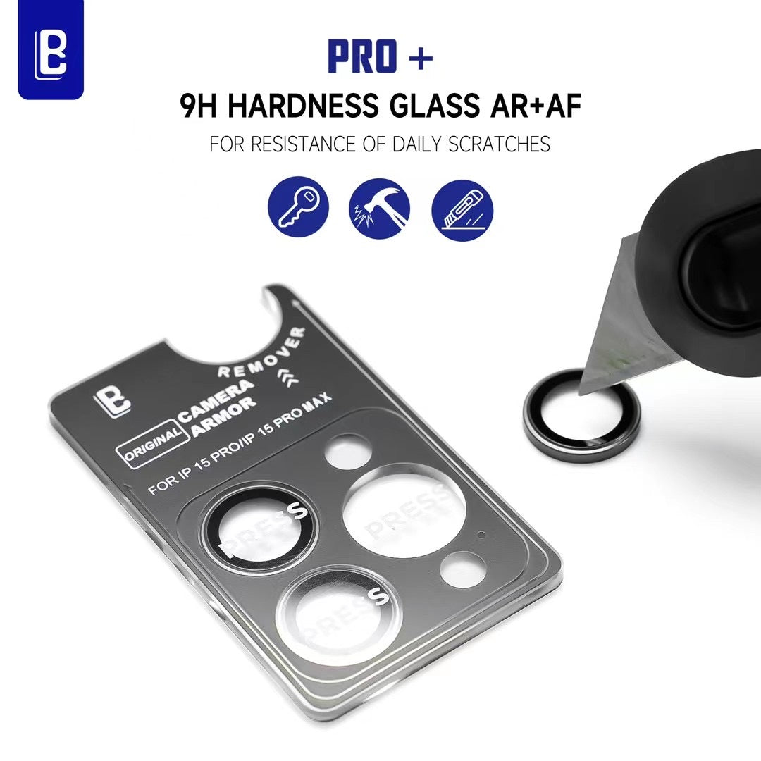 iPhone 15 Series Sapphire Crystal PVD Stainless Camera Ring