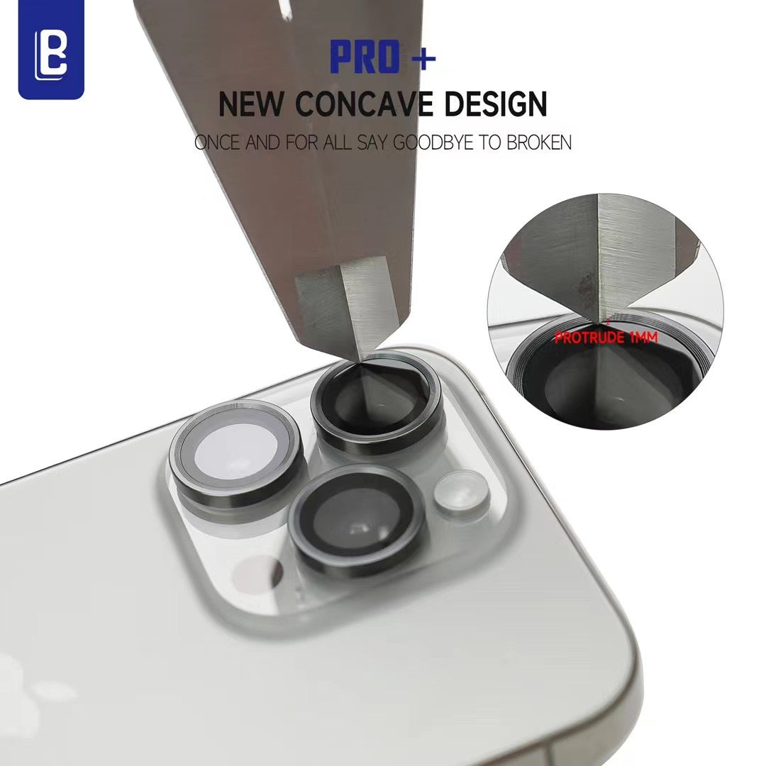 iPhone Series : Stainless Steel | Sapphire Glass Camera Rings | PVD
