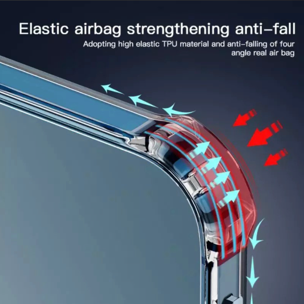 MagSafe Transparent Shockproof Clear Case for iPhoneCov r