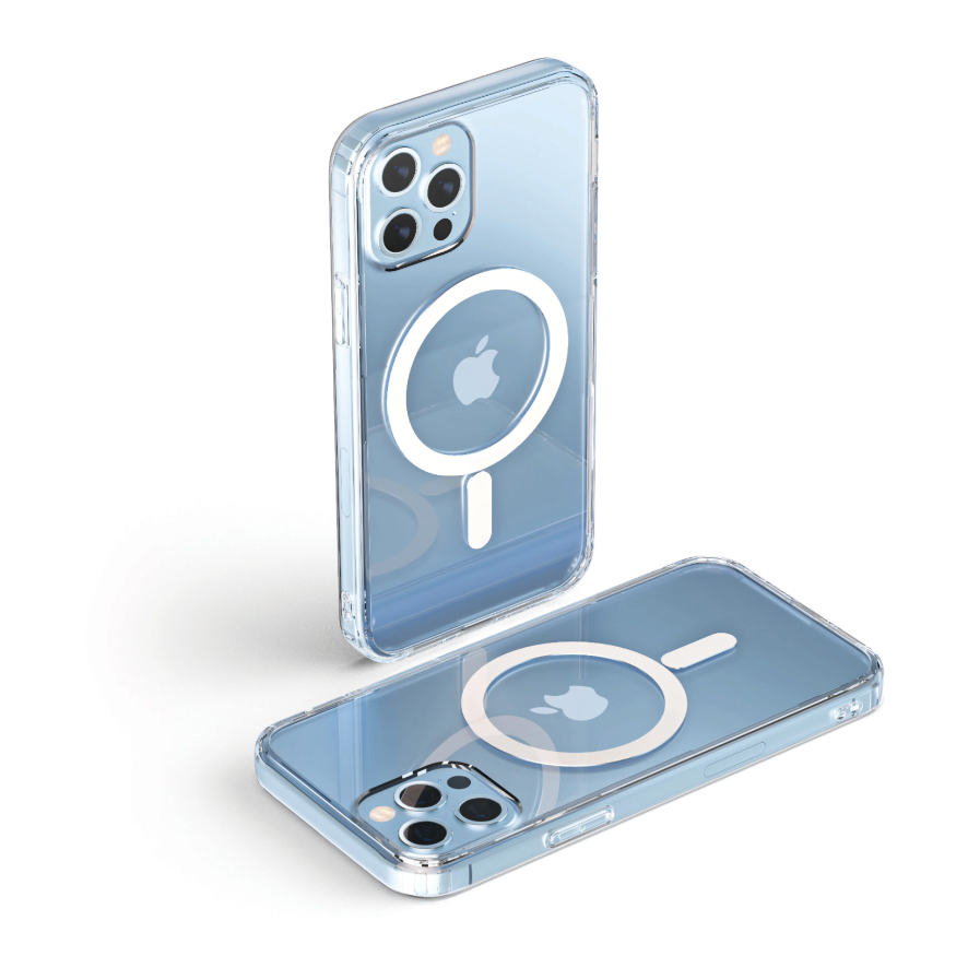 MagSafe Transparent Shockproof Clear Case for iPhoneCov r