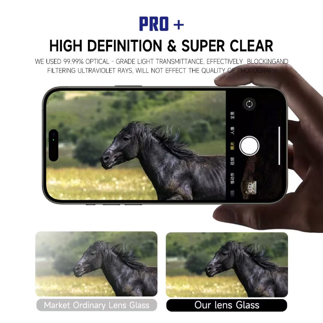 iPhone Series : Stainless Steel | Sapphire Glass Camera Rings | PVD