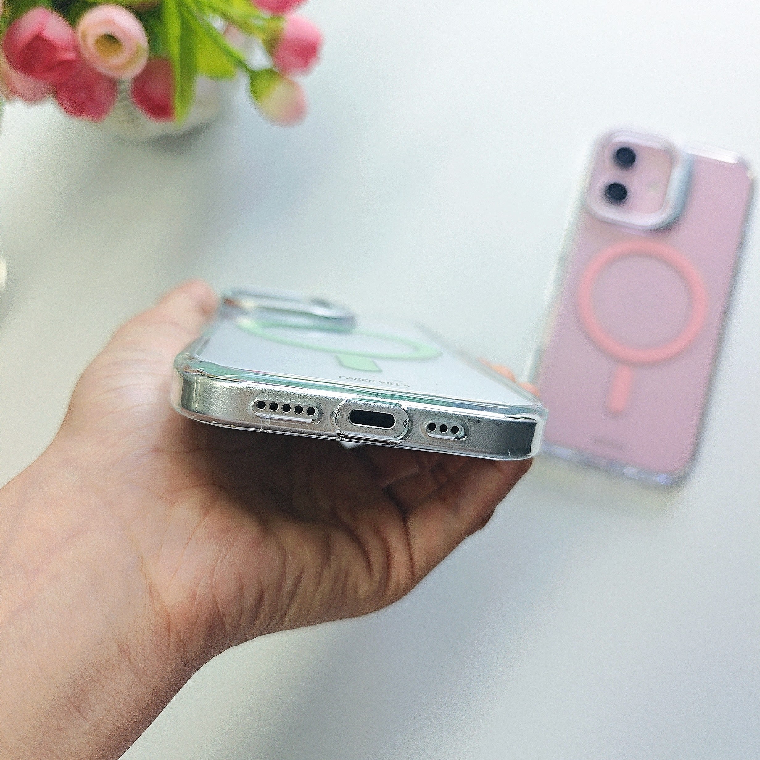 iPhone 16 Series: Camera Kickstand Anti-Yellow MagSafe Case