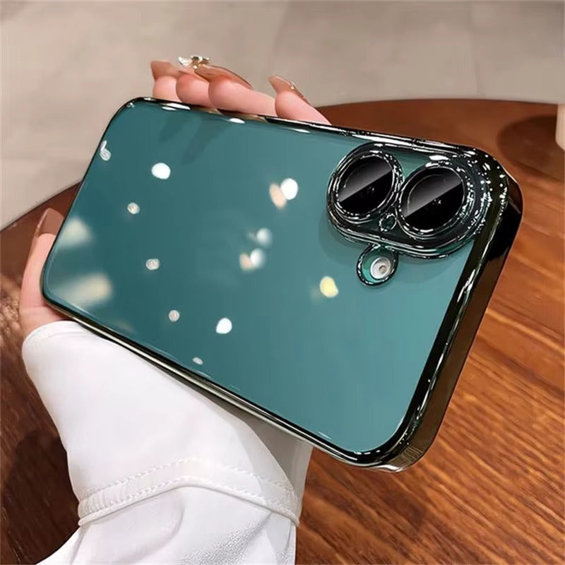iPhone 16 Series:  Luxury Electroplating Case with Camera Protection