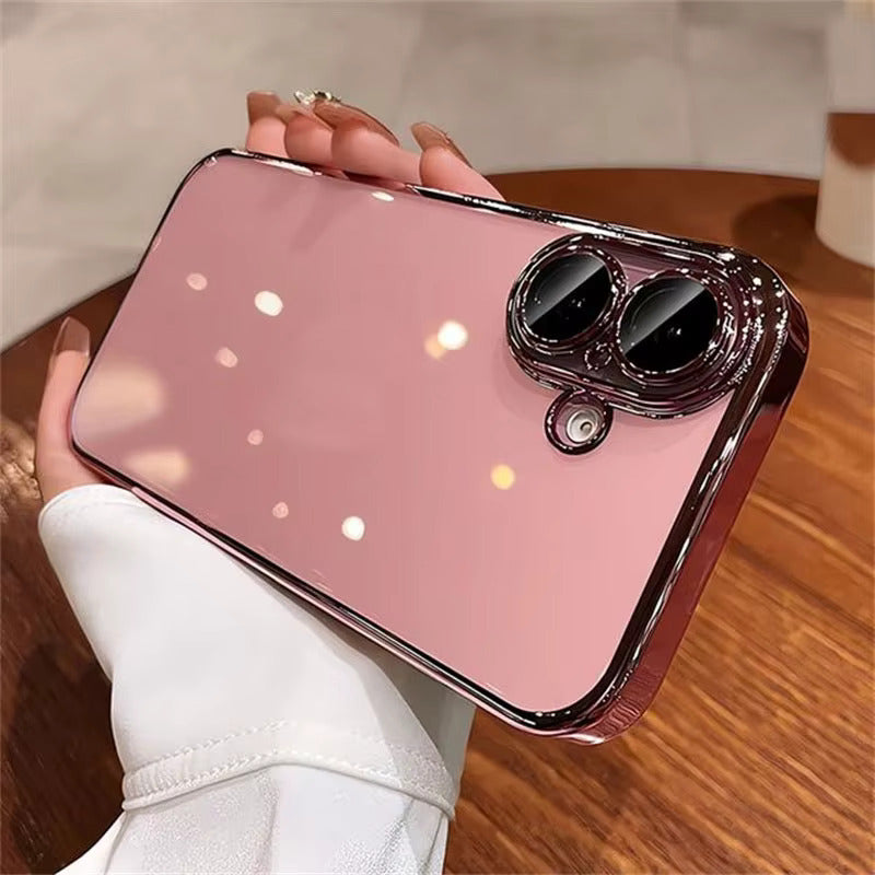 iPhone 16 Series:  Luxury Electroplating Case with Camera Protection