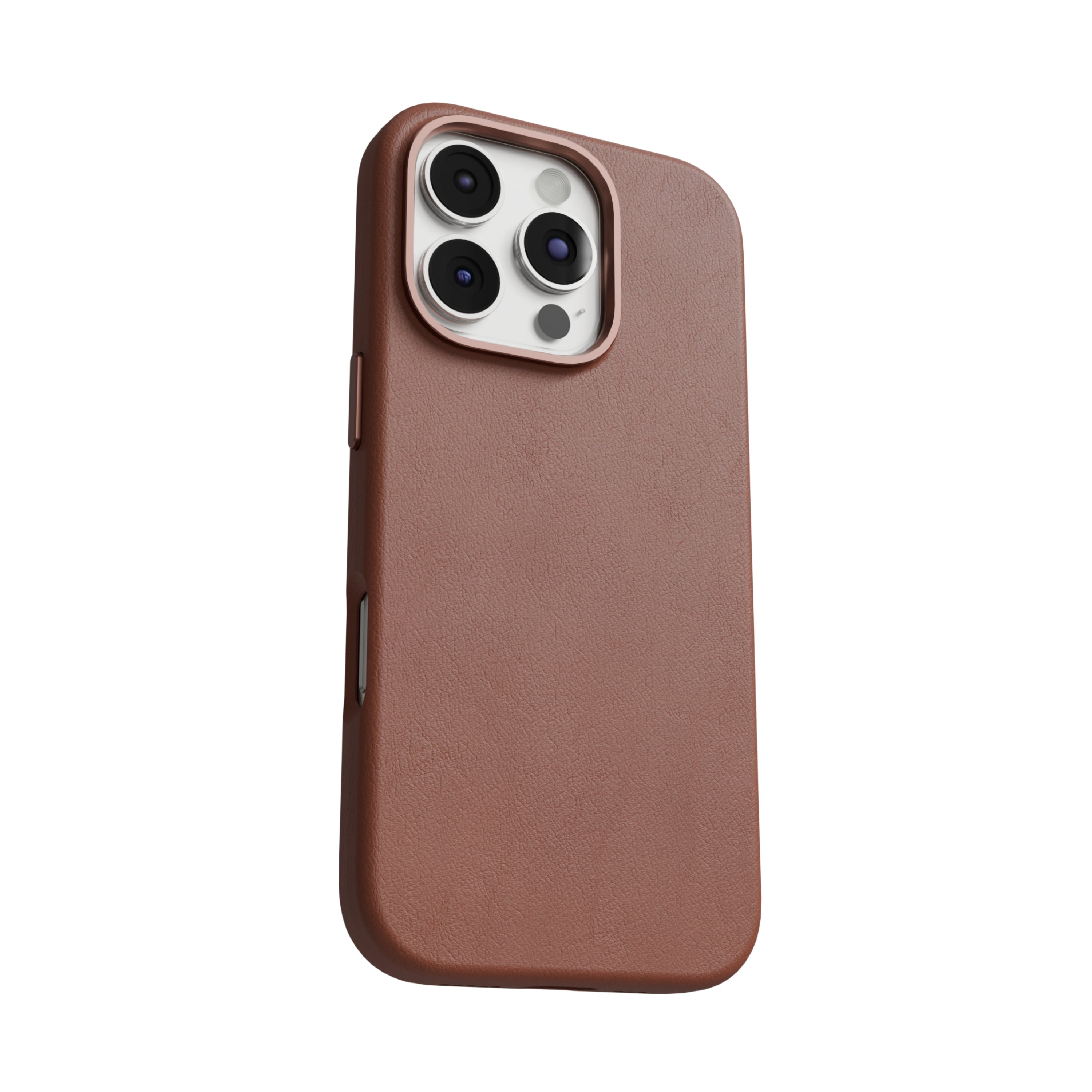 iPhone 16 Series: Full Grain Leather Case