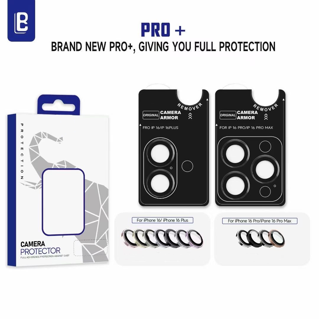 iPhone Series : Stainless Steel | Sapphire Glass Camera Rings | PVD