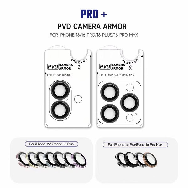 iPhone Series : Stainless Steel | Sapphire Glass Camera Rings | PVD