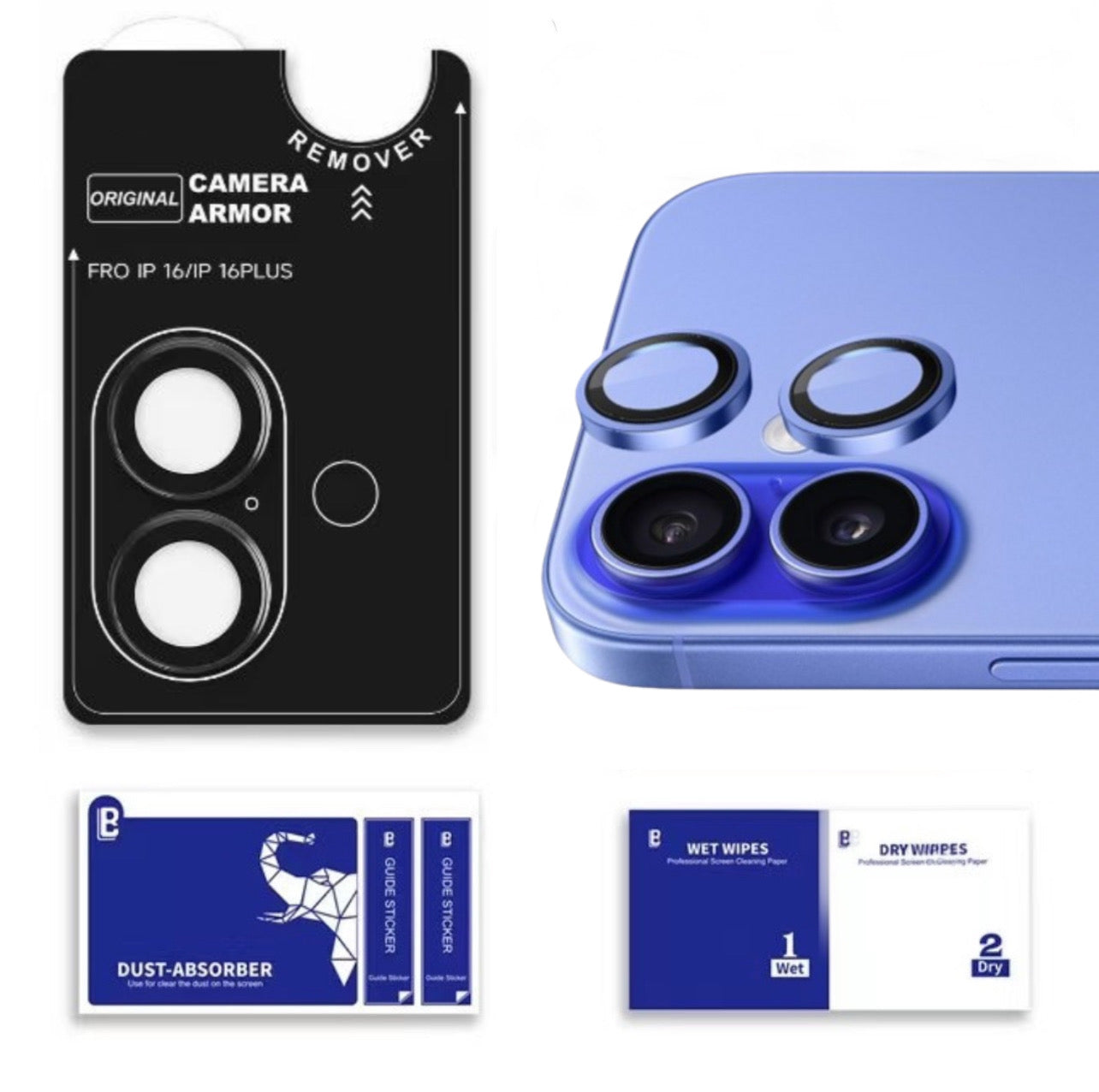 iPhone Series : Stainless Steel | Sapphire Glass Camera Rings | PVD