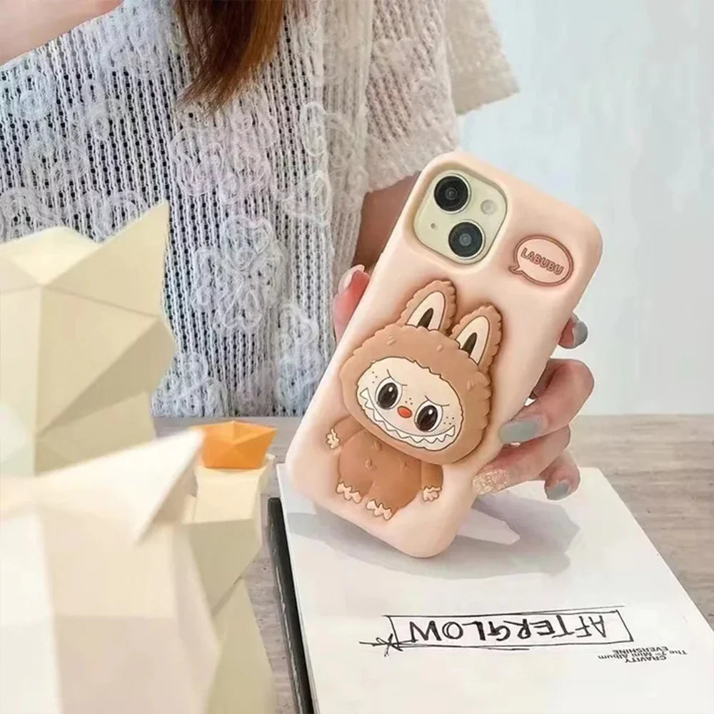Labubu Plush Pop Case